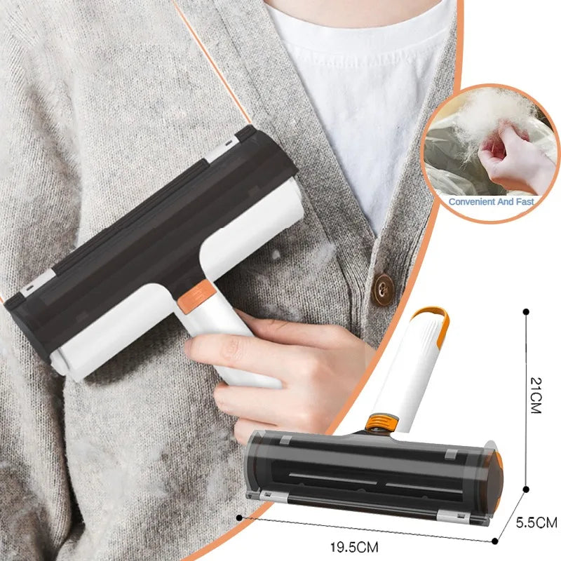 2 In 1 Portable Pet Hair Removal Roller